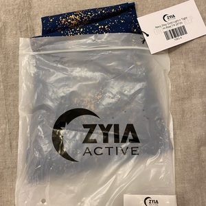 Zyia Navy Stay Gold Light n Tight Hi-Rise 7/8 24" (4)